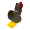 Amish Rooster Bird Shaped wood feeder