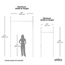 Anywhere Curtain Rod & Room Divider