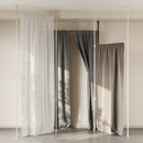 Anywhere Curtain Rod & Room Divider