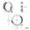 Ferris Metal Jewelry Organizer