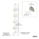 Solis Adjustable Standing Shelf