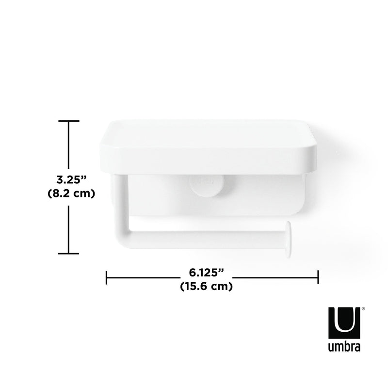 Flex Adhesive Toilet Paper Holder