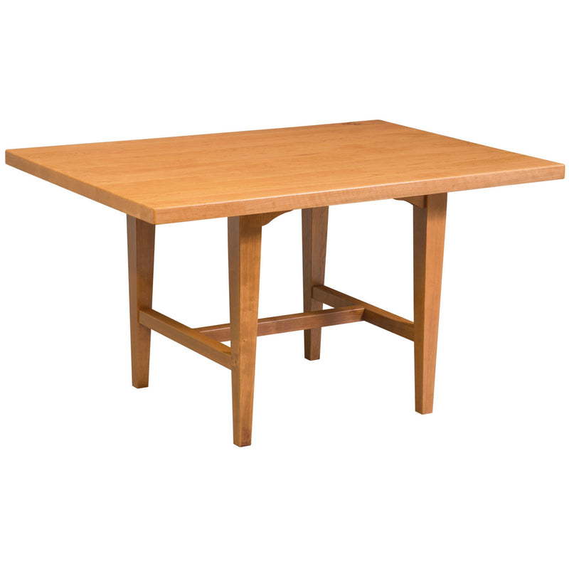 Amish Wheaton 38"x 54" Trestle Table with 4 Windsor Chairs