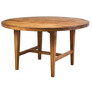 Amish Wheaton Round Pedestal Table with 4 Windsor Chairs