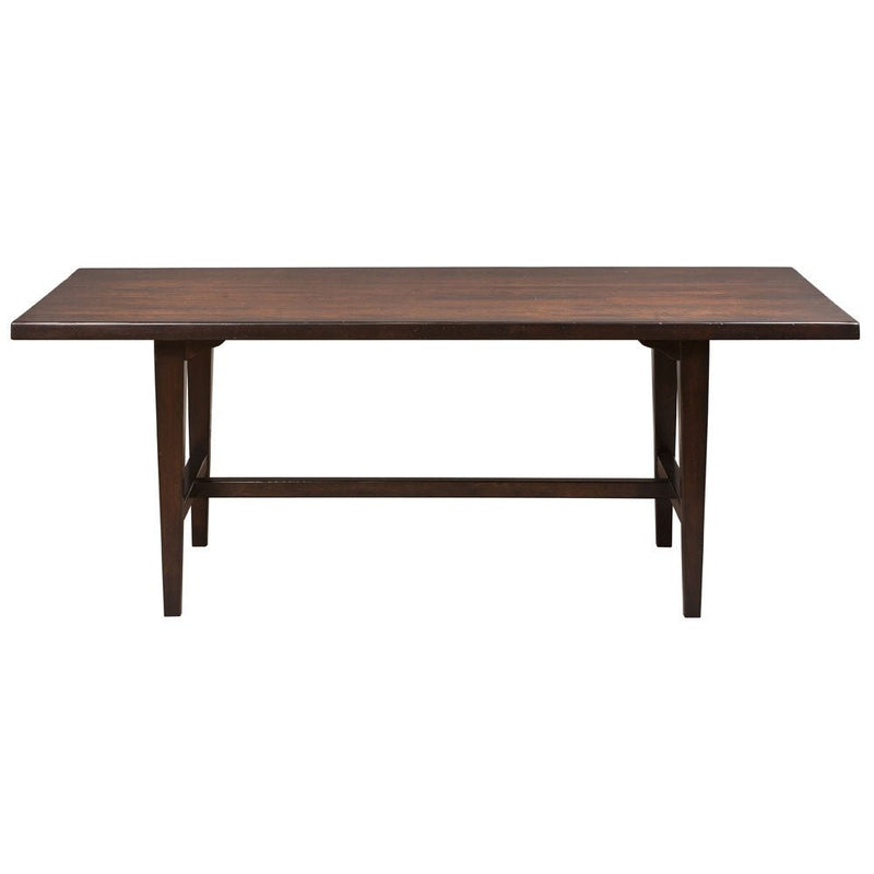 Amish Wheaton 38"x 54" Trestle Table with 4 Windsor Chairs