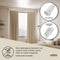 Anywhere Curtain Rod & Room Divider